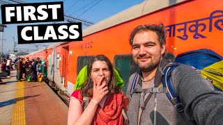 First Class Indian Overnight Train (Delhi To Varanasi In AC1)