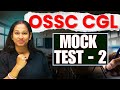 OSSC CGL 2026 | REASONING MOCK | MOCK TEST -2 By Susmita Ma'am