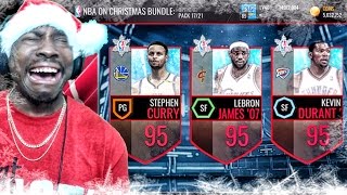 OMG GHOST OF CHRISTMAS PACK OPENING & ELITE PRESENTS! NBA Live Mobile 16 Gameplay Ep. 54