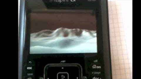 NewVox 3D Landcape - TI-Nspire nSDL port