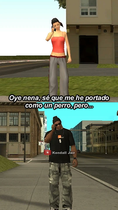 Esto pasa si Katie termina a CJ en GTA San Andreas #shorts #gta #rockstar #viral