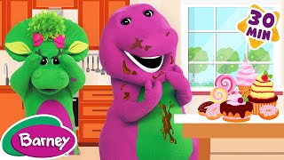 My Tummy Hurts! | Healthy Food Choices for Kids | New Compilation | Barney the Dinosaur