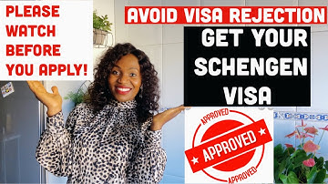 TIPS TO AVOID VISA REJECTION | SCHENGEN VISA REFUSAL-INTERNATIONAL STUDENTS VISA APPLICATION GUIDES