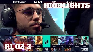 G2 vs BDS - Game 3 Highlights | Round 1 LEC Winter 2023 Groups | G2 Esports vs Team BDS G3 W4D2