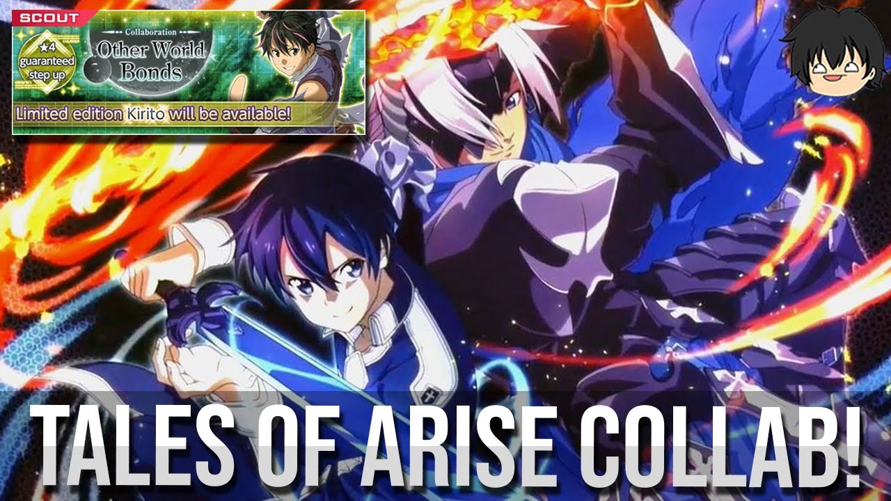 Sword Art Online Mobile Game Features Tales Of Arise Crossover; Kirito &  Leafa Dressed As Law & Rinwell - Noisy Pixel