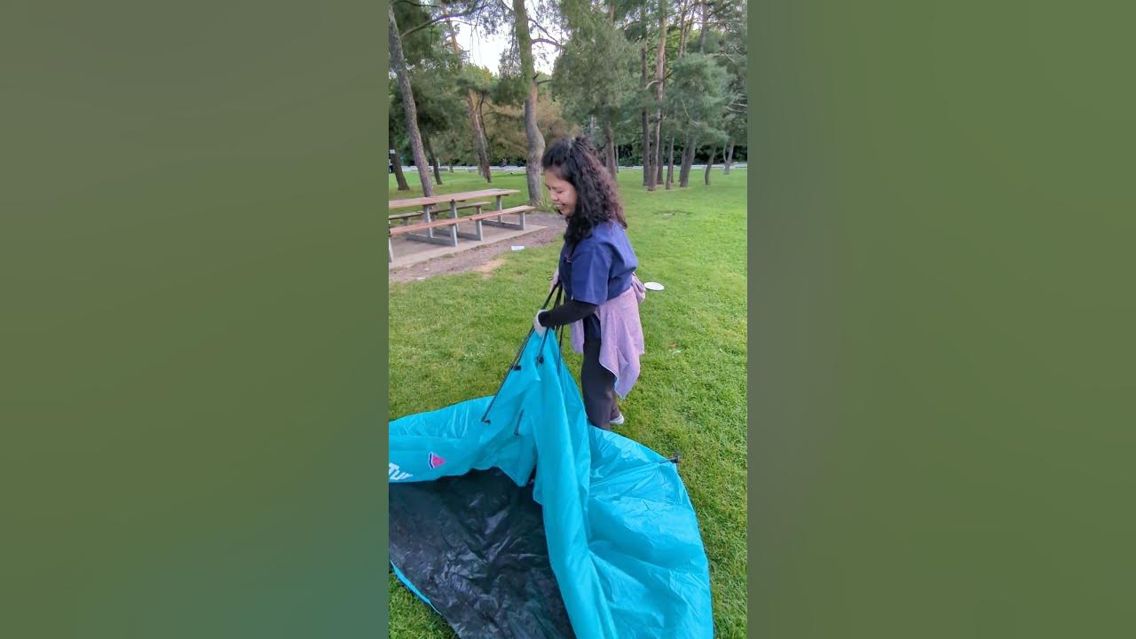 closing pop up tent YouTube