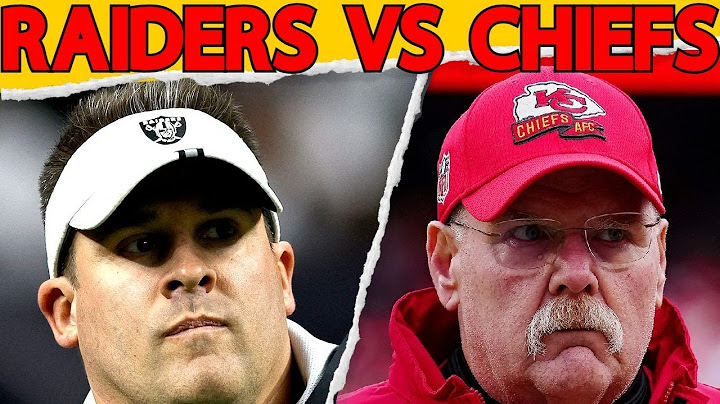 Las Vegas Raiders vs Kansas City Chiefs Preview - NFL Week 18