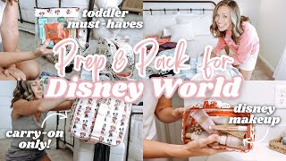 ULTIMATE Prep & Pack With Me for Walt Disney World | Disney Packing Vlog July 2023