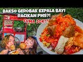 Ref:tL1MAvpwKyc Sampe didatengin ayu tingting ! bakso segede kepala bayi harga 30k ! racikan pms tumpah cabe cuka