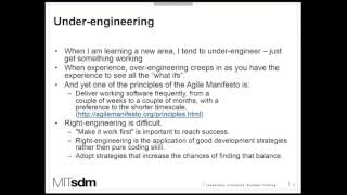 How to Avoid Overengineering