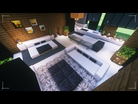 マインクラフト おしゃれでモダンな内装の作り方 Minecraft How To Build A Modern Interior マイクラ建築 Youtube