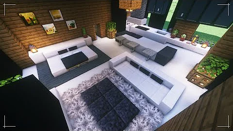 マインクラフト 24 モダンハウスの簡単でオシャレな建築講座 内装編 How To Build A Modern House In Minecraft Mp3