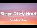 Backstreet boys  shape of my heart lyrics