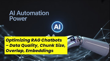[AI Automation Course] #11. RAG Optimization Guide: Data Quality, Chunk Size, Overlap & Embeddings