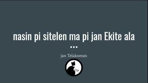 nasin pi sitelen ma pi jan Ekite ala