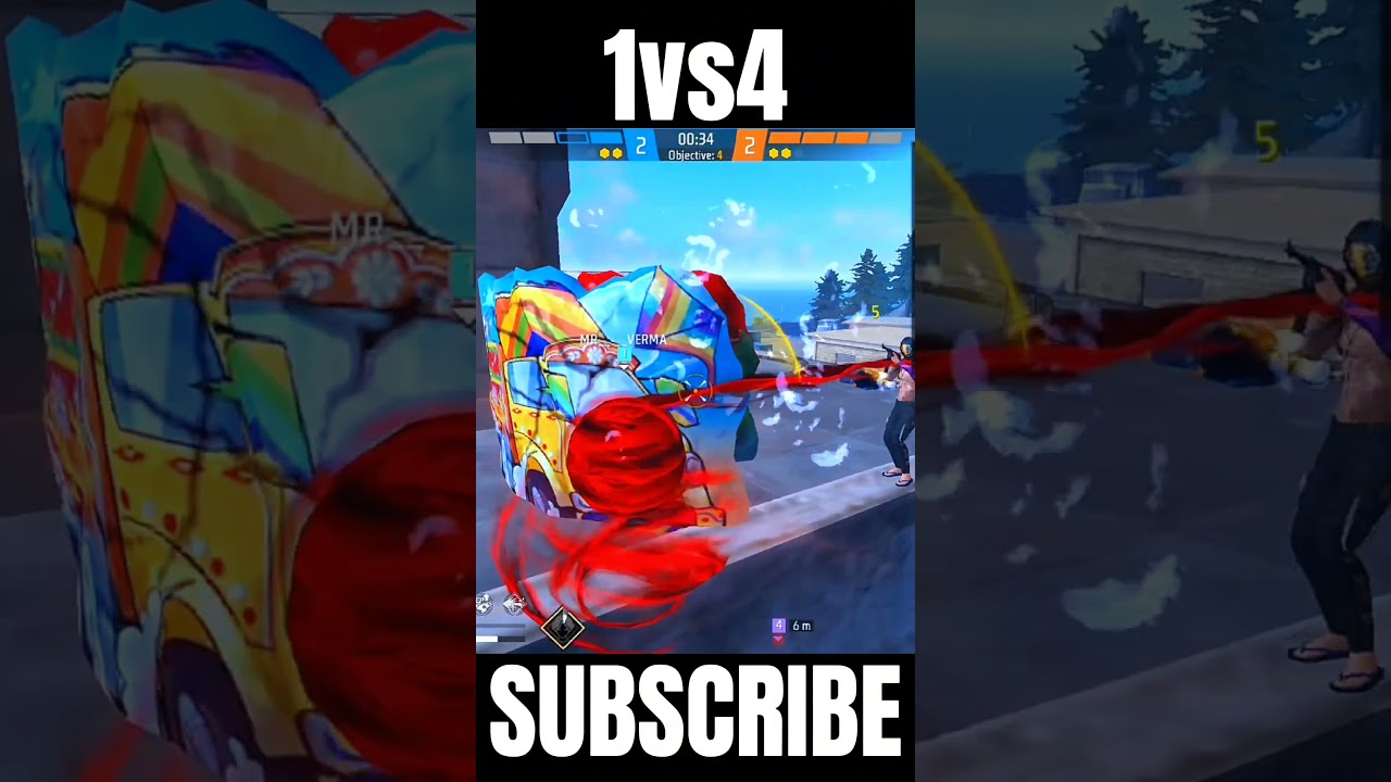 1VS4 🎯 DESTROYED IN SECOND 🥵 || JOD OR WOT 🤯 CAN I CLUTCH 