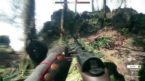 Battlefield 1 - Mouse user WRECKS his enemies on PS4