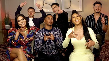 De cast van "On My Block" speelt Who