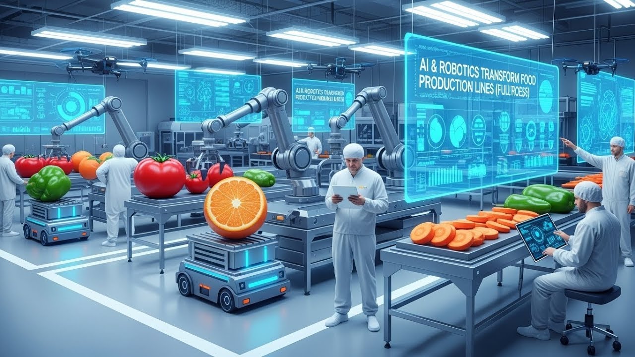 How AI & Robotics Are Transforming Food Production Lines (Full Process ...
