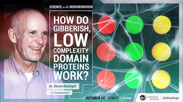 How Do Gibberish, Low Complexity Domain Proteins Work? (Dr. Steven McKnight)