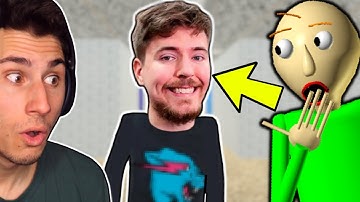 MrBeast KILLED BALDI! | Baldi