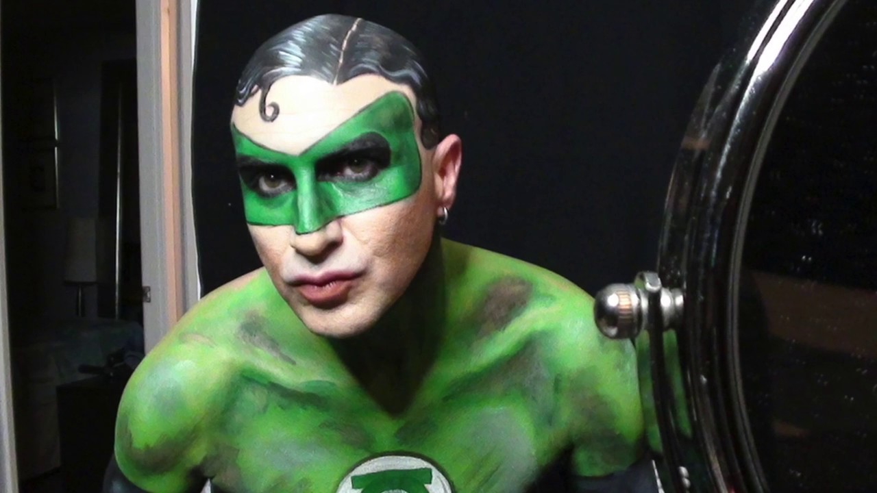 cosplay] Green Lantern inspired makeup + body paint. By julie_odsgaard :  r/DCcomics