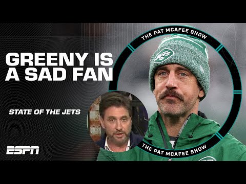 Aaron Rodgers, Zach Wilson and the Jets QB play make Greeny a sad fan 😩 