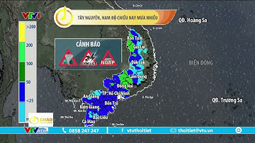 Dự báo thời tiết 6h15 - 10/06/2023 | Tây Nguyên, Nam Bộ chiều nay mưa nhiều | VTVWDB