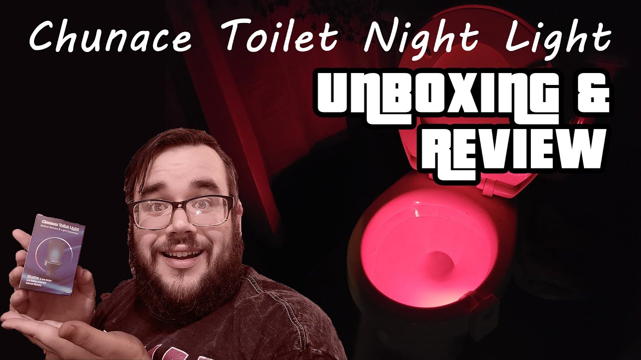 UNBOXING VIDEO & REVIEW Chunace Toilet Night Light YouTube
