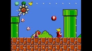 Yoshi's Story - Custom level- SMB 1-1 (N64 Capture)