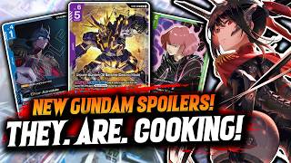 These STARTER DECK SPOILERS were MADE FOR ME! Gundam Card Game News
