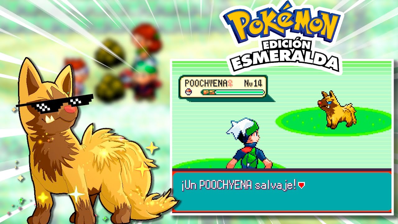 Shiny De Ruta Pokémon Esmeralda • Un POKÉMON SHINY • Ruta 117 y Pueblo Verdegal ...