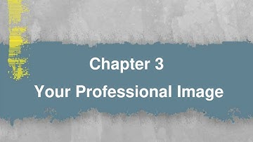 Chapter 3 Professional Image 1