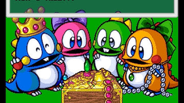 Bubble Bobble 2 (prototype) - Playstation - Treasure Desert Bad End Dragon & Human