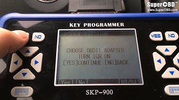 SKODA for SKP-900 Key Programmer