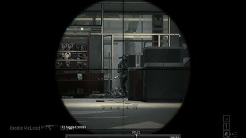 Modern warfare 3, double kill with 1 bullet, triple kill. MW3