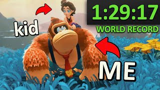 Donkey Kong Bananza 2P Any% in 1:29:17 WORLD RECORD