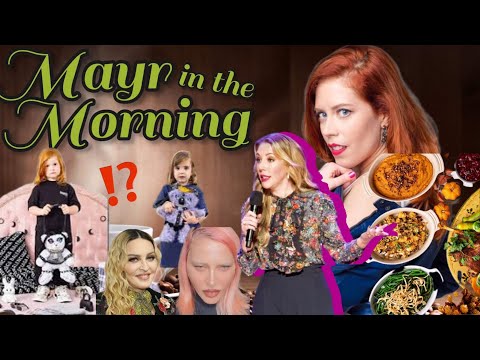 Chrissie Mayr in the Morning-Thanksgiving Sides, Balenciaga, Madonna, Katherine Ryan, Circling Sheep