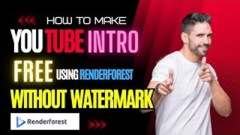 HOW TO MAKE A INTRO FREE USING RENDERFOREST | NO WATERMARK ( 100% WORKING ) | GENIUS TECH