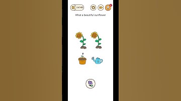 Brain find Level 142 what a beautiful sunflower Game Mastery Guide #Brainfindlevel142 #youtube #hack