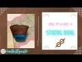 How to make a string bowl art kitty tm