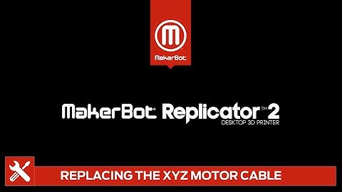 MakerBot Support | Replicator 2 - Replacing the XYZ Motor Wiring Harness