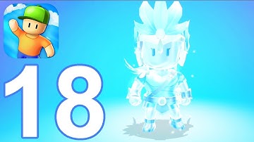 Stumble Guys - FROZEN VALKYRIE - Gameplay Walkthrough Part 18 (iOS, Android)