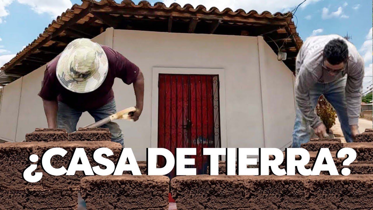 Así se construyen las CASAS DE TIERRA (ADOBE) en Nicaragua 🇳🇮⛪💙