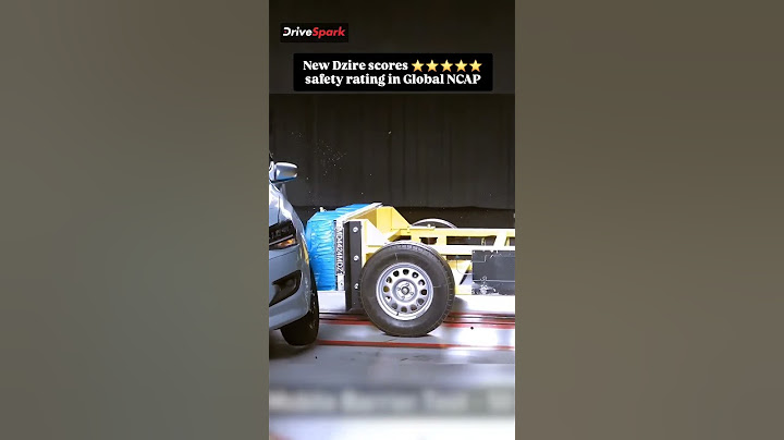 The all new 2024 Maruti Suzuki Dzire scores a 5 Star Global NCAP Safety Rating
