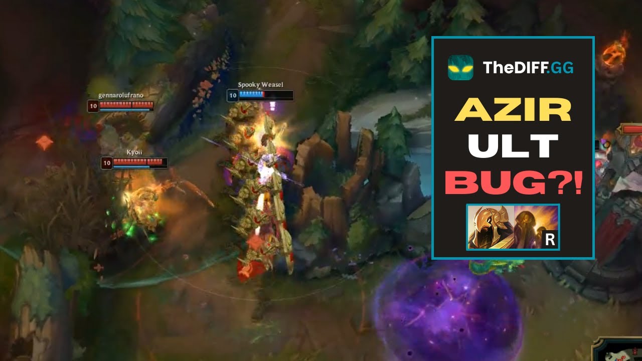 Should Azir Ult Even Do this?! - League of Legends (Highlight) - YouTube
