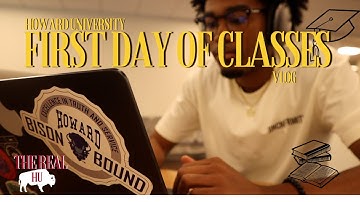 My First Day of Classes at Howard University | Freshman Edition | Adjusting to College