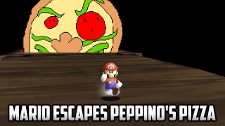 ⭐ Super Mario 64 - Mario Escapes Peppino's Pizza