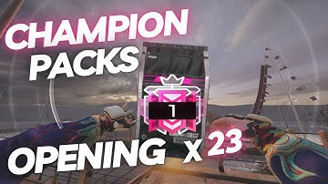 Champion Pack Opening | Operation Commanding Force
