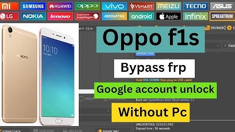 oppo f1s frp unlock tool / oppo f1s gmail account bypass unlock tool / frp bypass unlock tool